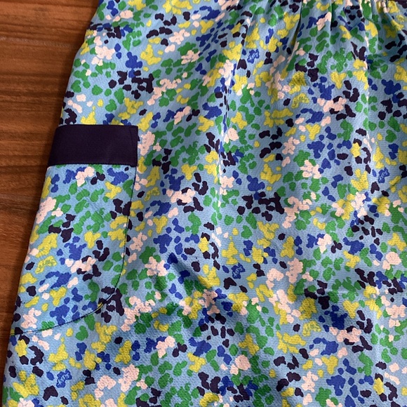 Lilly Pulitzer plus size silk green blue print dress 14 - Picture 2 of 7